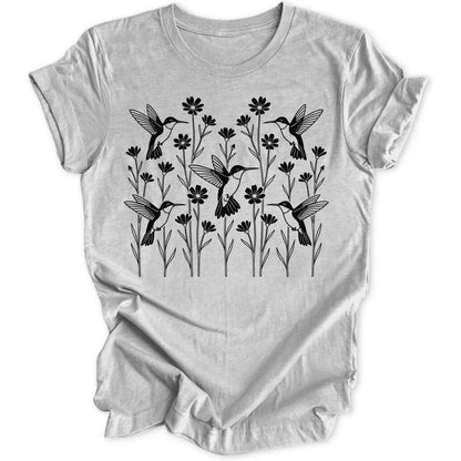 Hummingbird Meadow Unisex T-Shirt - Wild Spirit