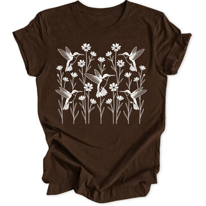 Hummingbird Meadow Unisex T-Shirt - Wild Spirit