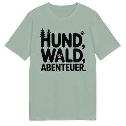 Hund Wald Abenteuer Bio T-Shirt - Wild Spirit