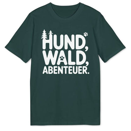 Hund Wald Abenteuer Bio T-Shirt - Wild Spirit