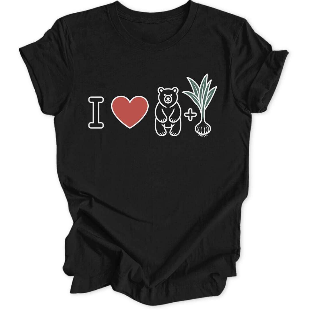 I <3 Bärlauch Unisex T-Shirt - Wild Spirit