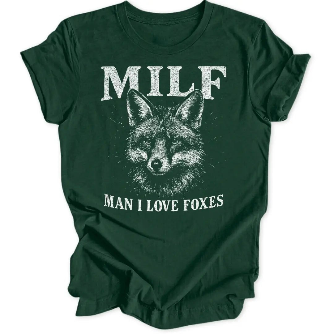 I Love Foxes Unisex T-Shirt - Wild Spirit