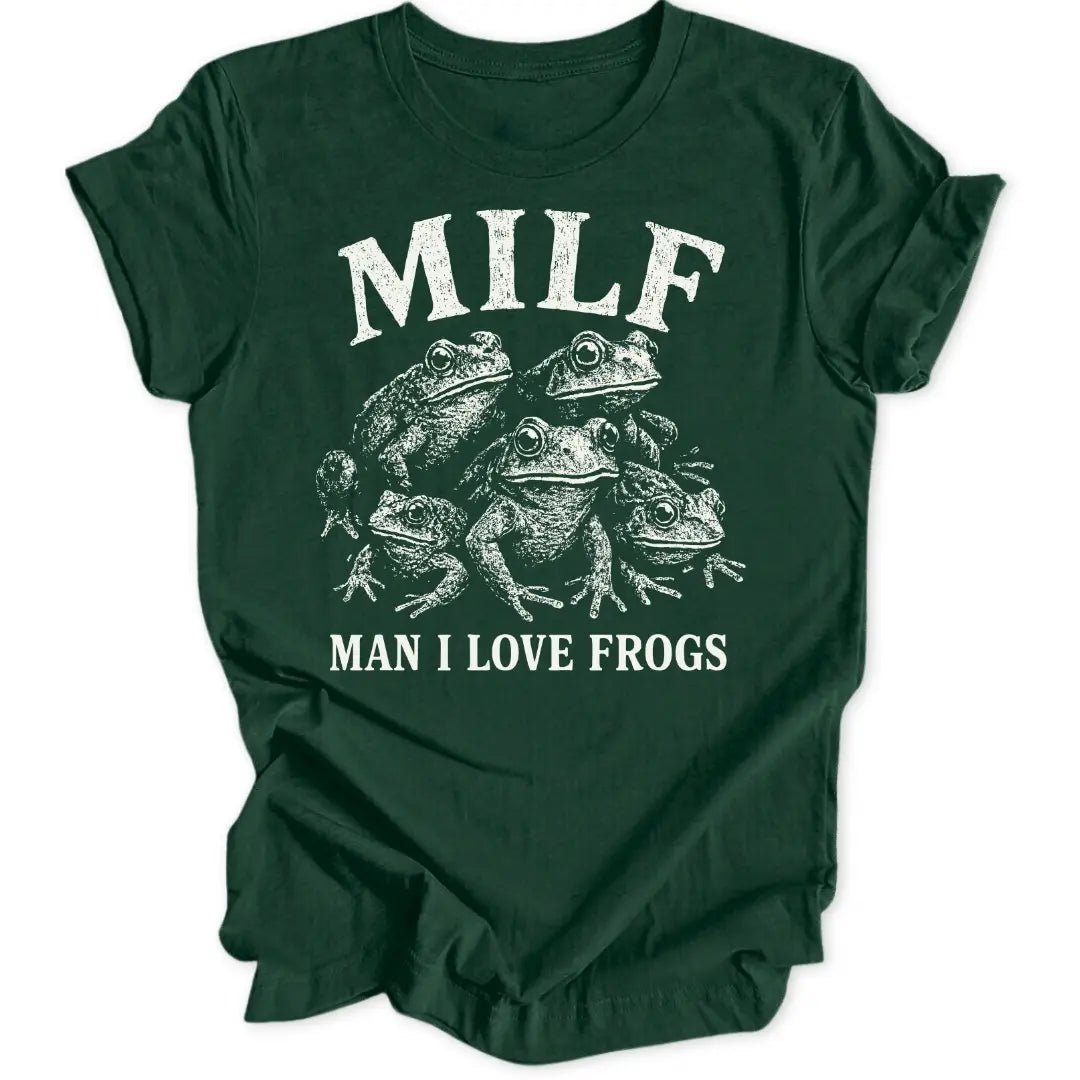 I Love Frogs Unisex T-Shirt - Wild Spirit