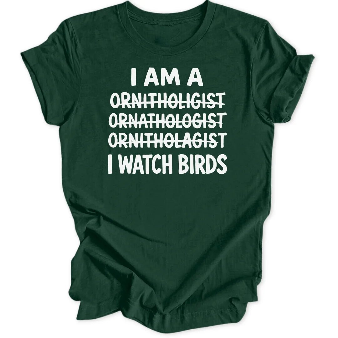 I watch birds Unisex T-Shirt - Wild Spirit