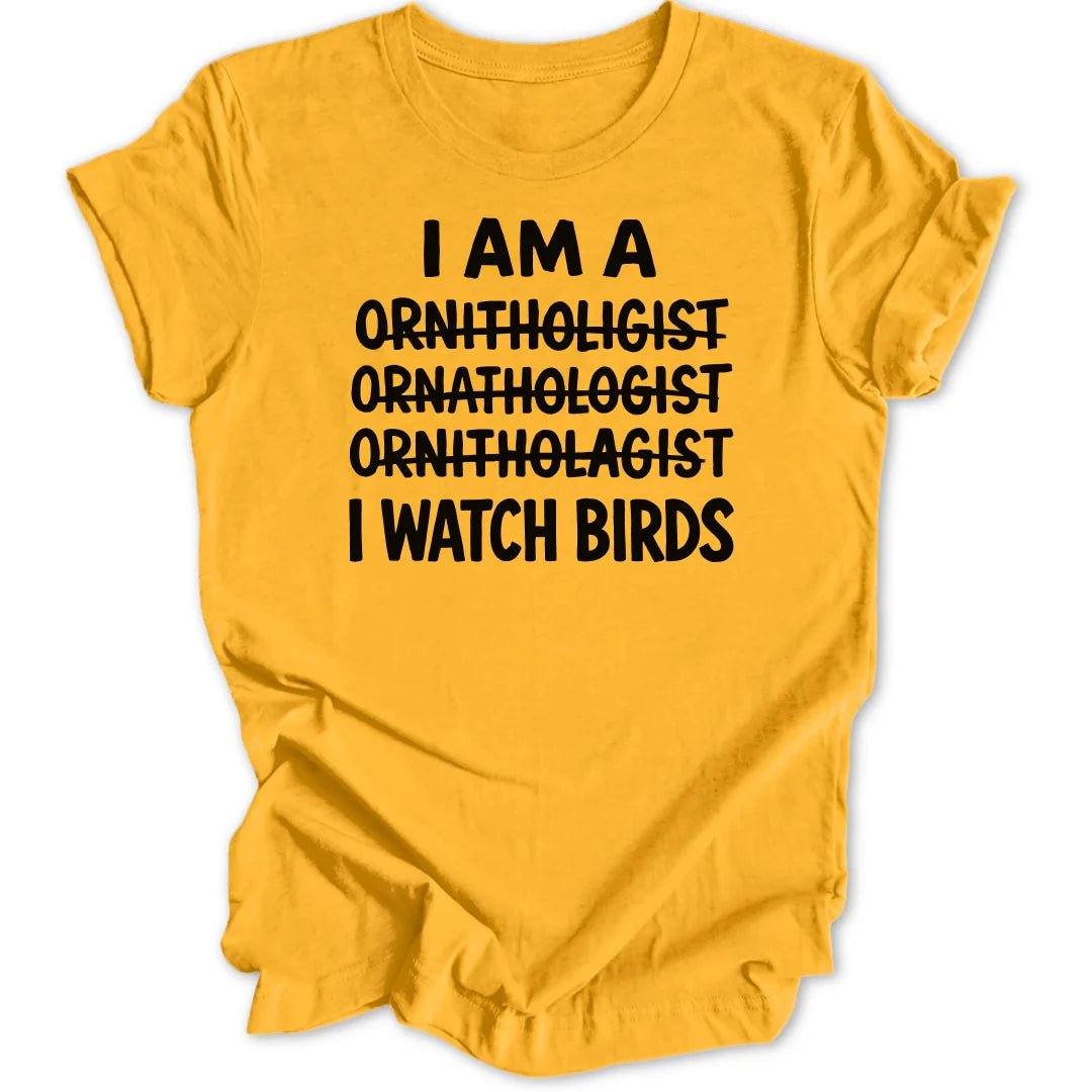 I watch birds Unisex T-Shirt - Wild Spirit