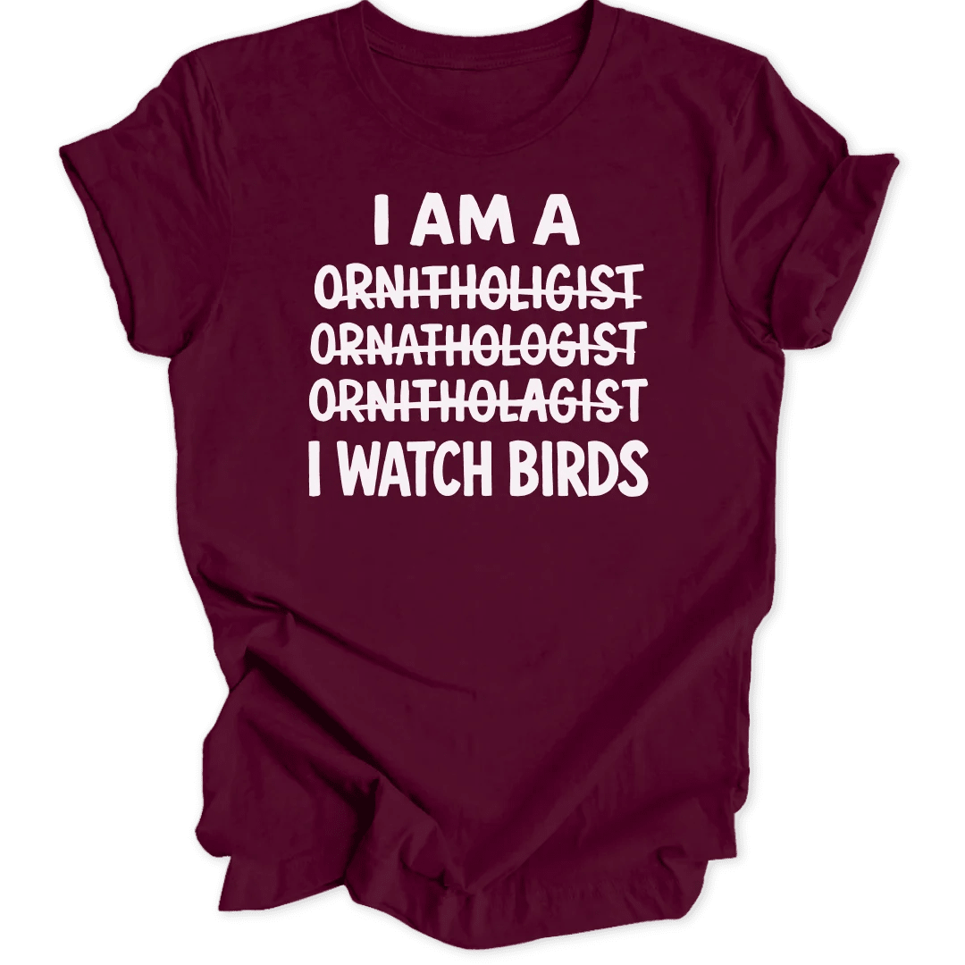 I watch birds Unisex T-Shirt - Wild Spirit