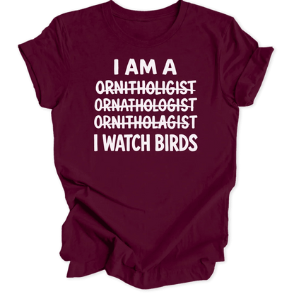 I watch birds Unisex T-Shirt - Wild Spirit