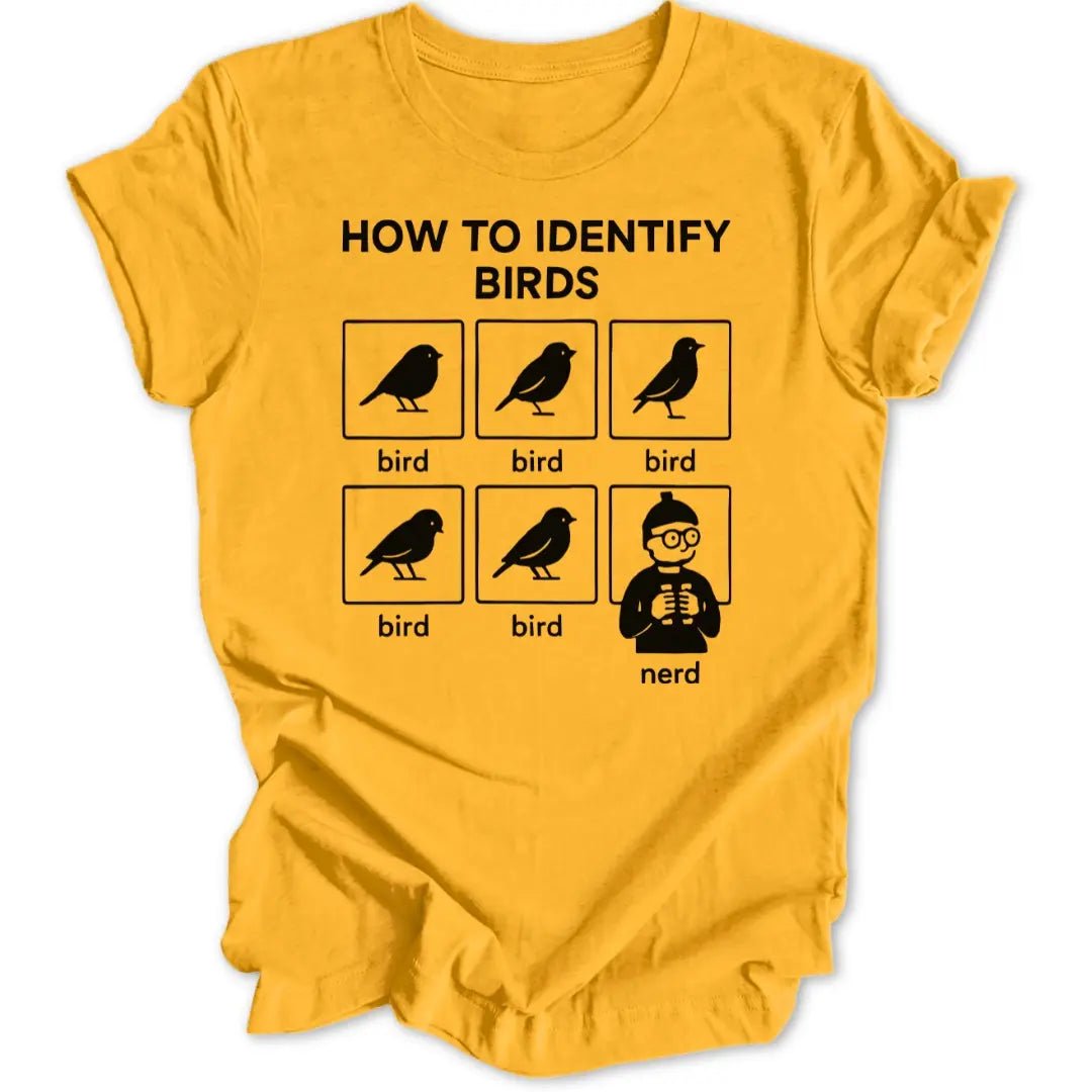 Identify Birds Unisex T-Shirt - Wild Spirit
