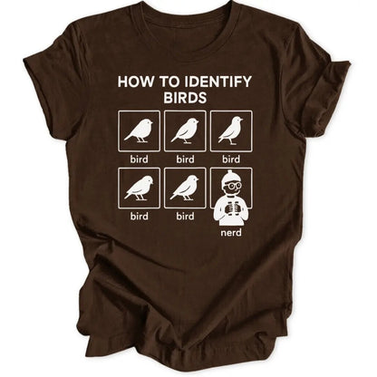 Identify Birds Unisex T-Shirt - Wild Spirit