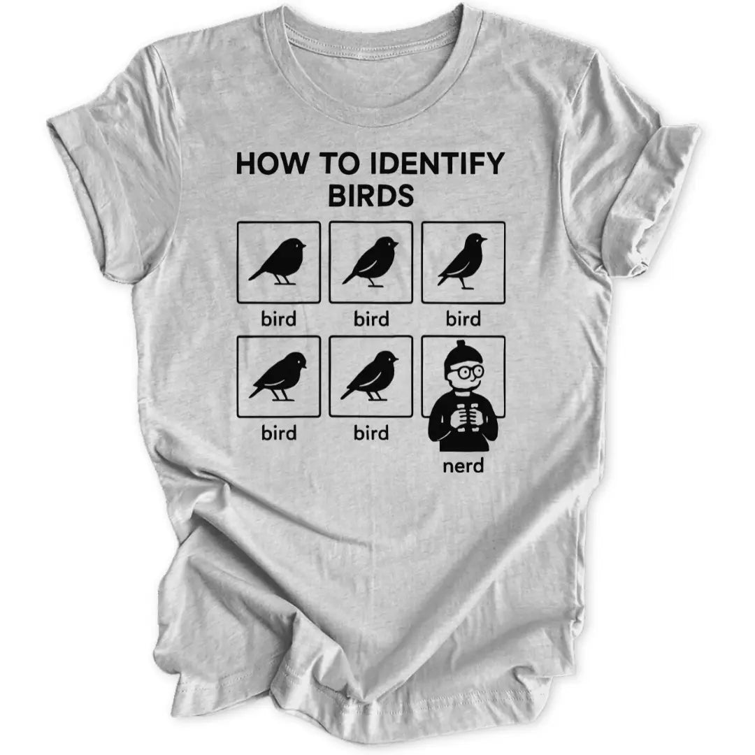Identify Birds Unisex T-Shirt - Wild Spirit