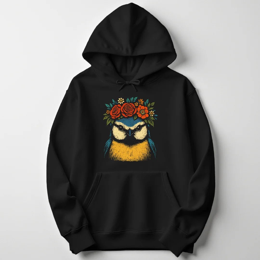 Kahlo Meise Unisex Hoodie - Wild Spirit