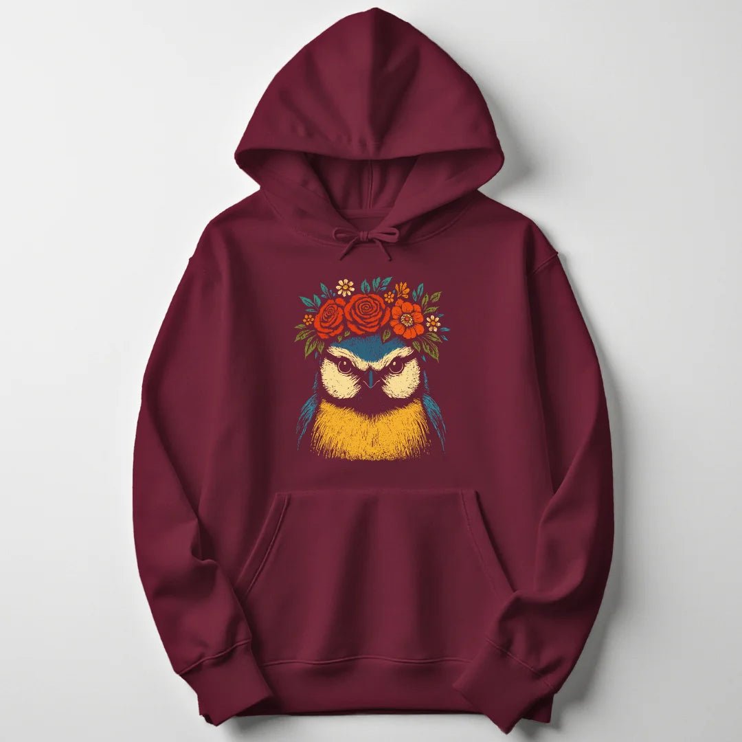 Kahlo Meise Unisex Hoodie - Wild Spirit