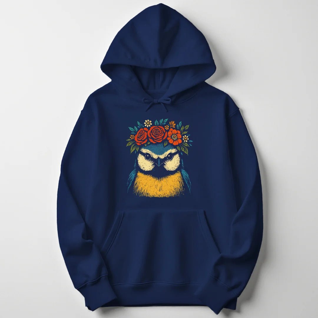 Kahlo Meise Unisex Hoodie - Wild Spirit
