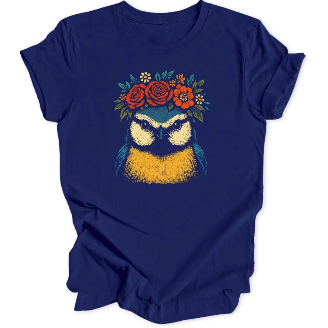 Kahlo Meise Unisex T-Shirt - Wild Spirit