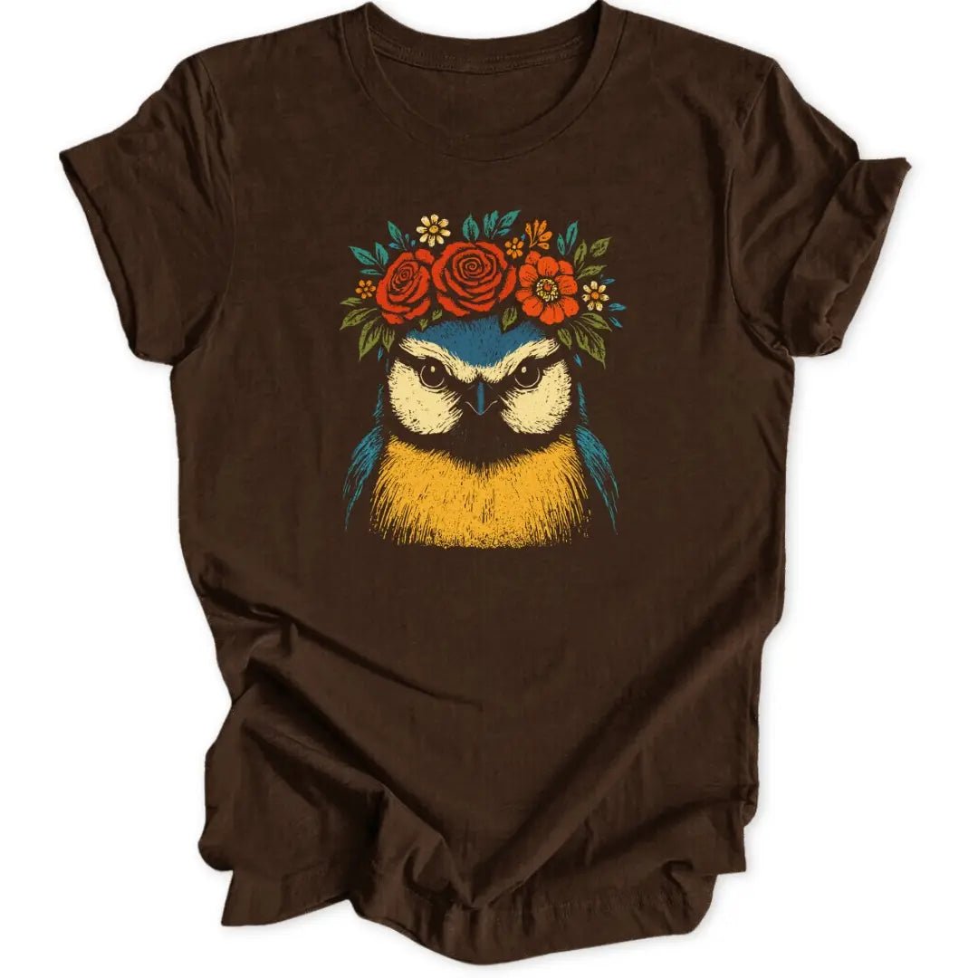 Kahlo Meise Unisex T-Shirt - Wild Spirit