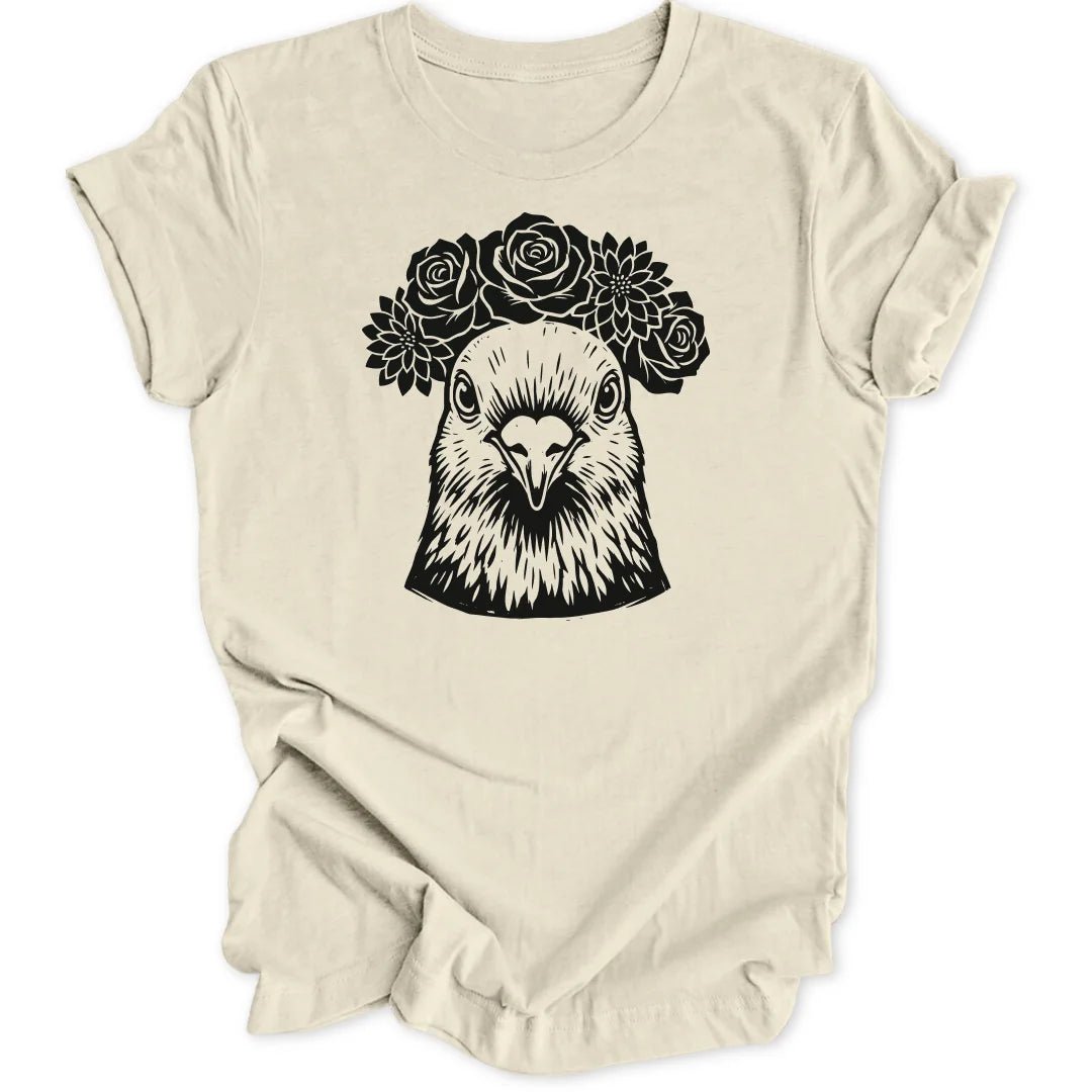 Kahlo Pigeon Unisex T-Shirt - Wild Spirit
