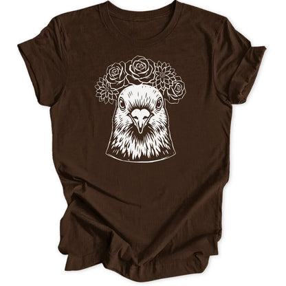 Kahlo Pigeon Unisex T-Shirt - Wild Spirit