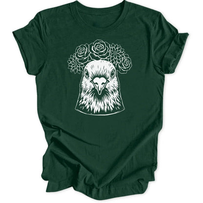 Kahlo Pigeon Unisex T-Shirt - Wild Spirit