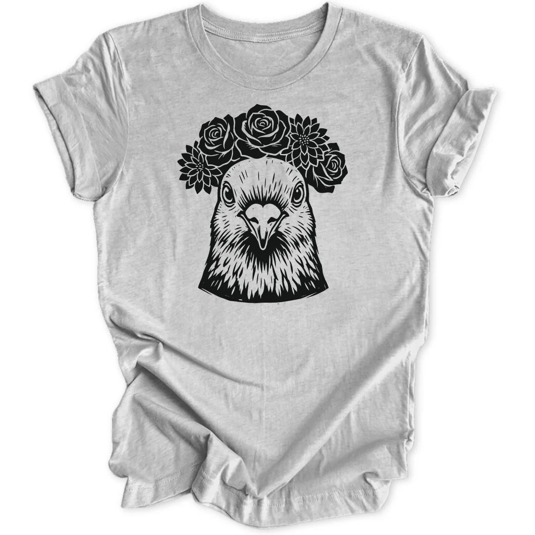 Kahlo Pigeon Unisex T-Shirt - Wild Spirit