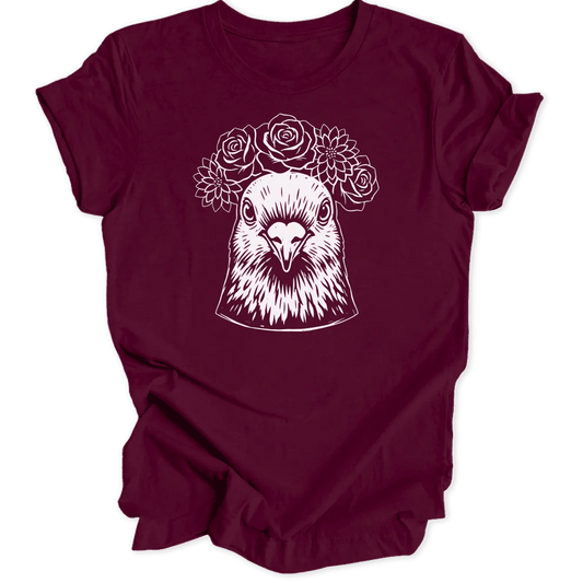 Kahlo Pigeon Unisex T-Shirt - Wild Spirit