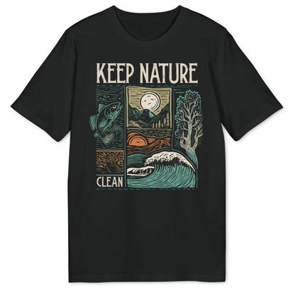 Keep Nature Clean Bio T-Shirt - Wild Spirit