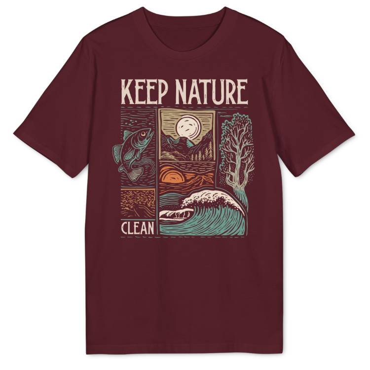 Keep Nature Clean Bio T-Shirt - Wild Spirit