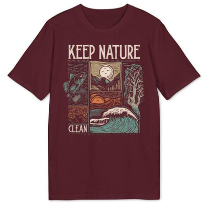 Keep Nature Clean Bio T-Shirt - Wild Spirit