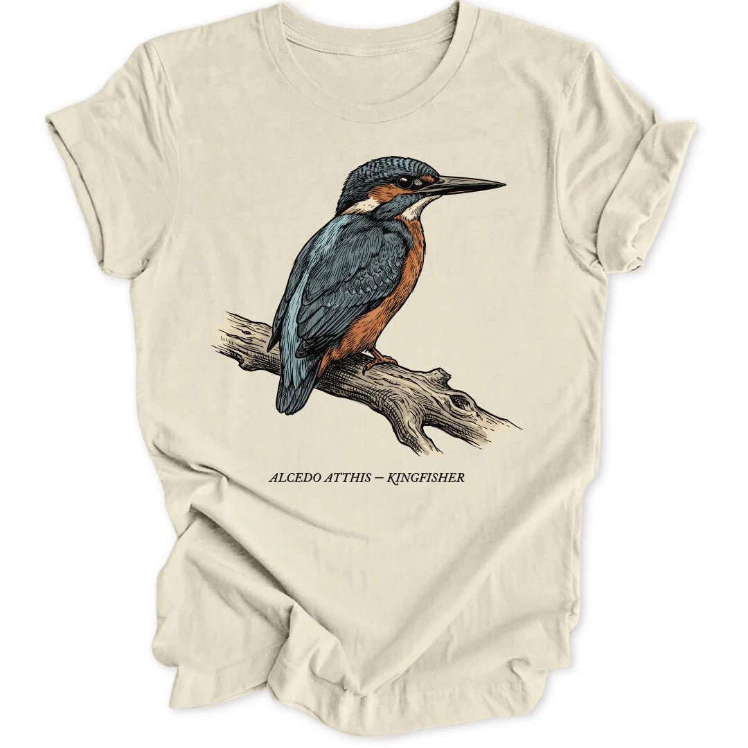 Kingfisher Botanical Unisex T-Shirt - Wild Spirit