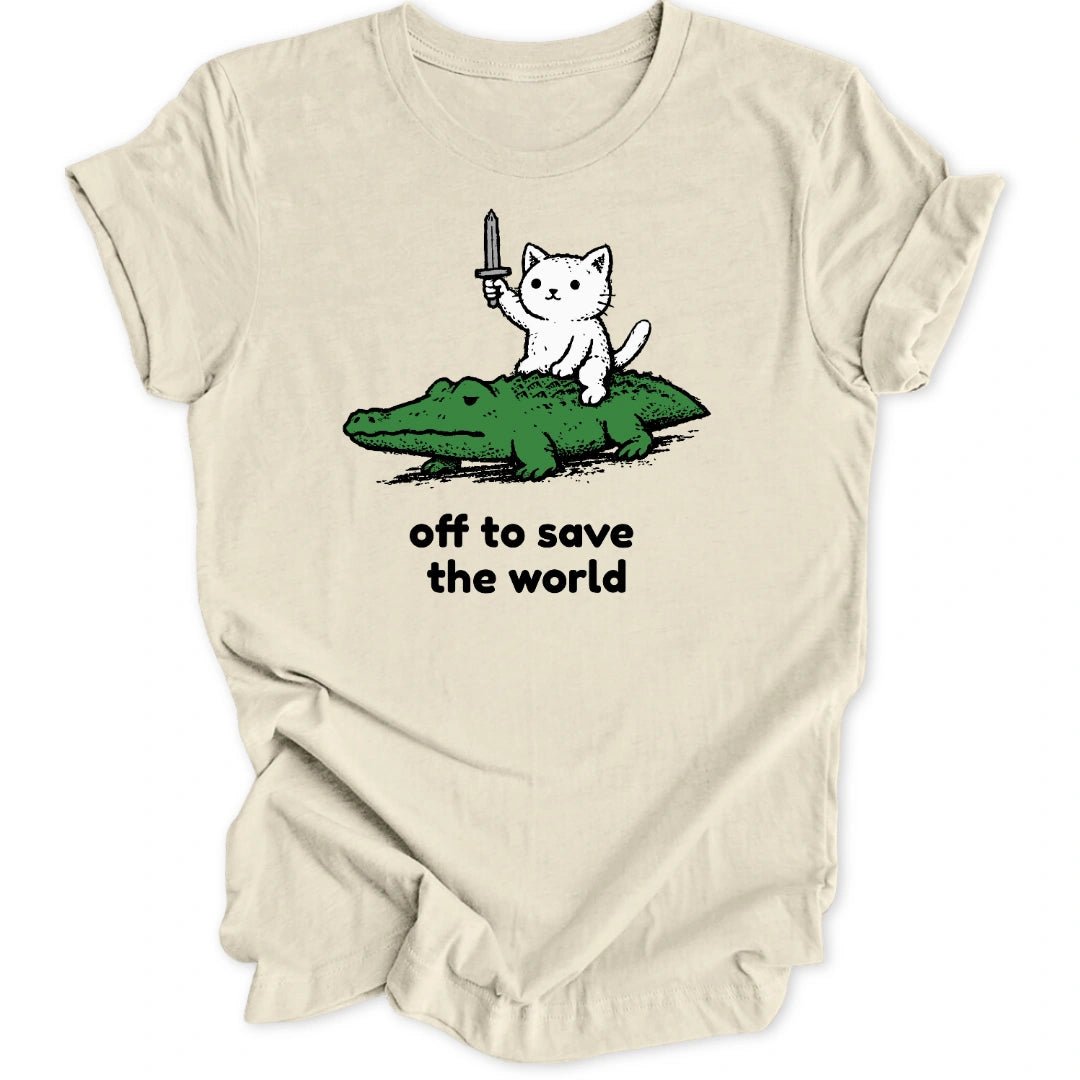Kitten Crocodile Unisex T-Shirt - Wild Spirit
