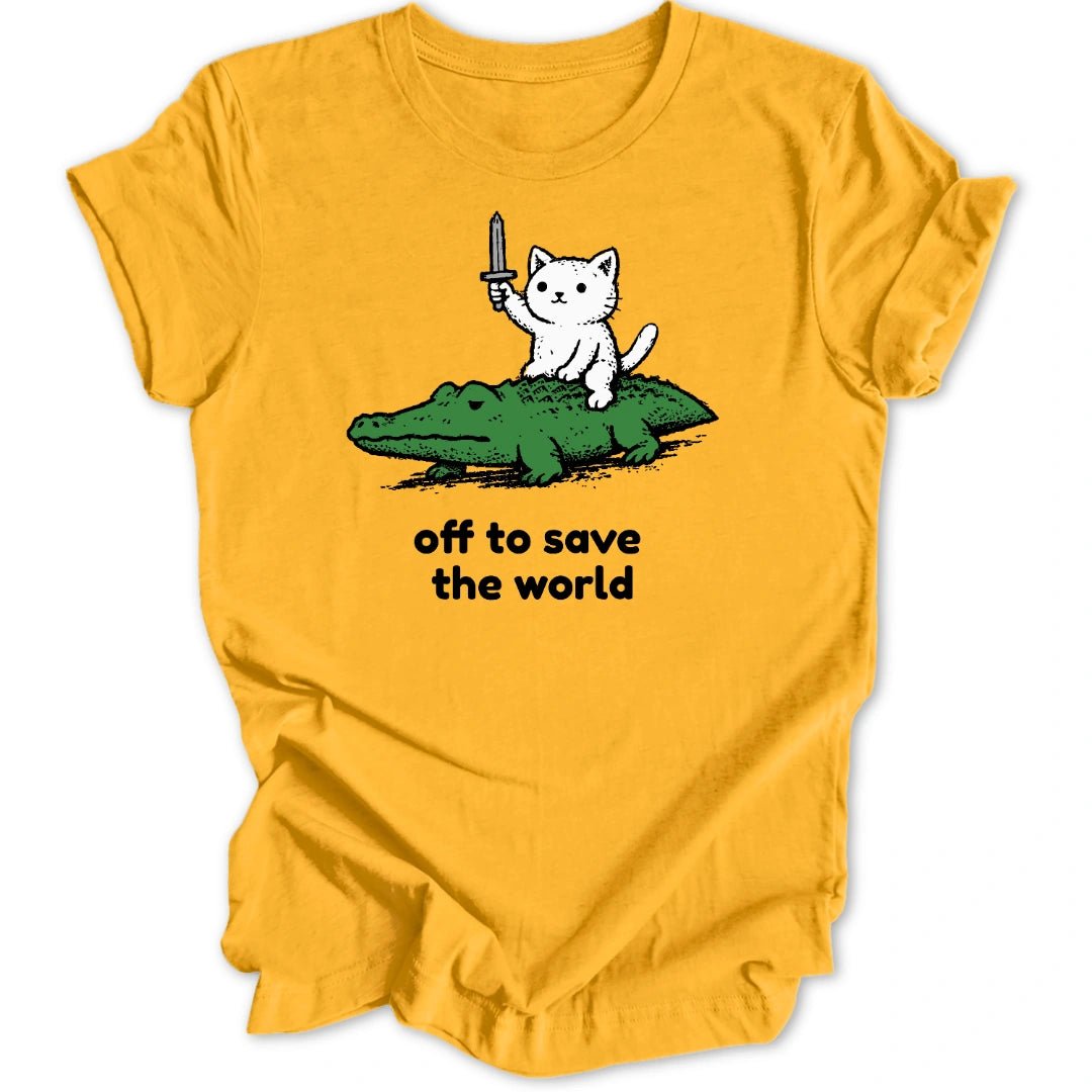 Kitten Crocodile Unisex T-Shirt - Wild Spirit