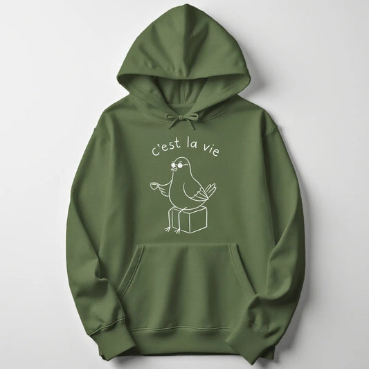 La Vie Pigeon Unisex Hoodie - Wild Spirit