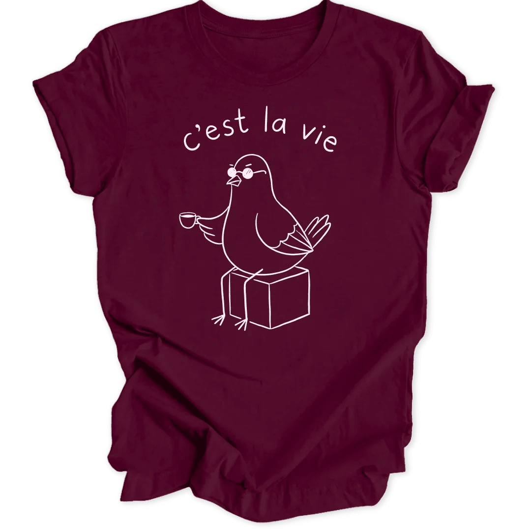La Vie Pigeon Unisex T-Shirt - Wild Spirit