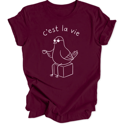 La Vie Pigeon Unisex T-Shirt - Wild Spirit