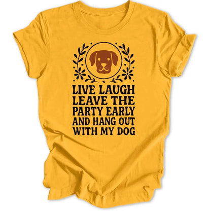 Leave The Party Unisex T-Shirt - Wild Spirit