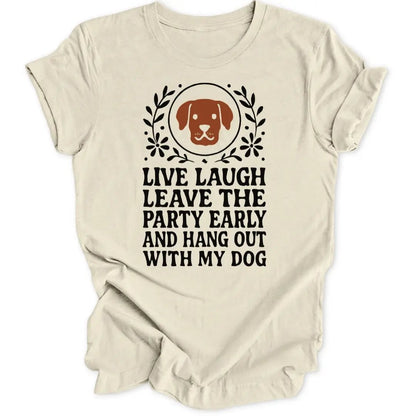 Leave The Party Unisex T-Shirt - Wild Spirit