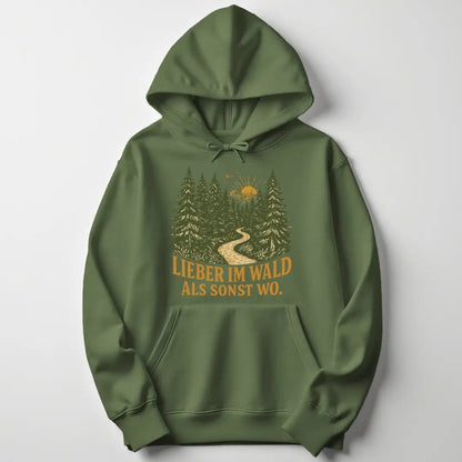 Lieber Im Wald Unisex Hoodie - Wild Spirit