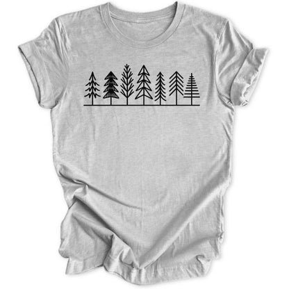 Line Of Trees Unisex T-Shirt - Wild Spirit