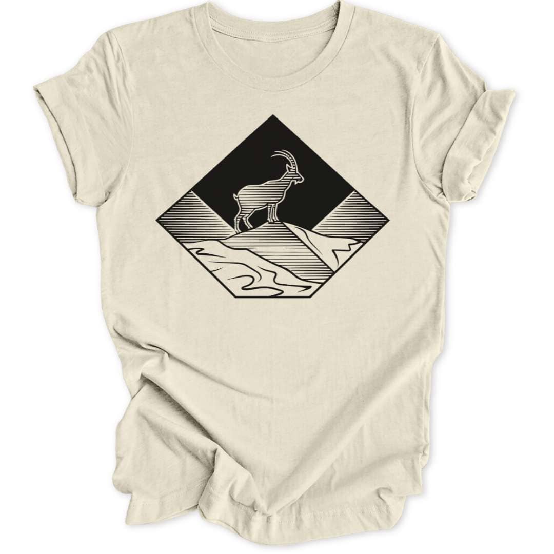 Lineart Steinbock Unisex T-Shirt - Wild Spirit