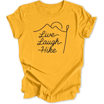 Live Laugh Hike Unisex T-Shirt - Wild Spirit