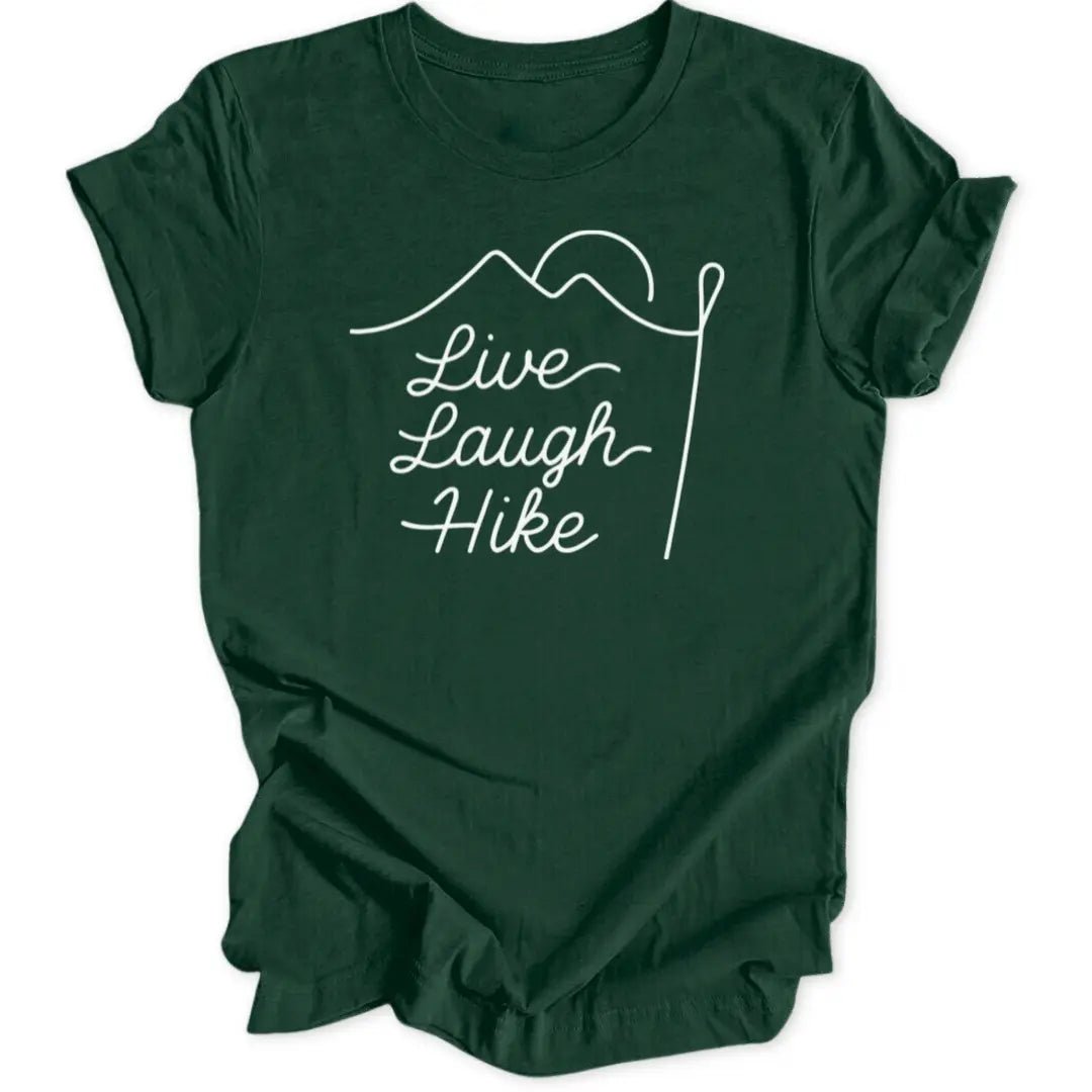 Live Laugh Hike Unisex T-Shirt - Wild Spirit