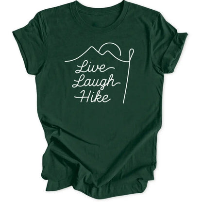 Live Laugh Hike Unisex T-Shirt - Wild Spirit