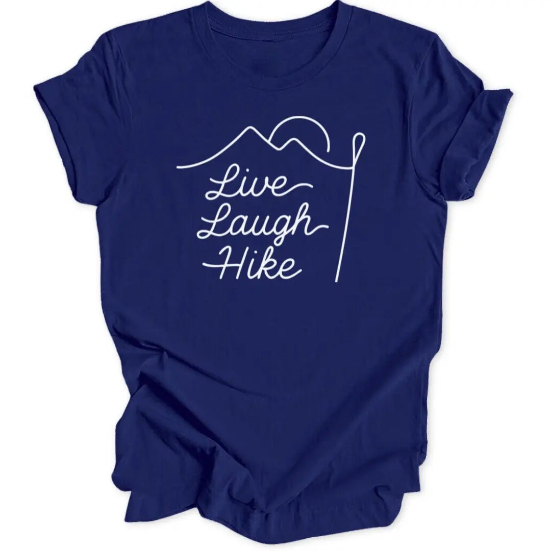 Live Laugh Hike Unisex T-Shirt - Wild Spirit