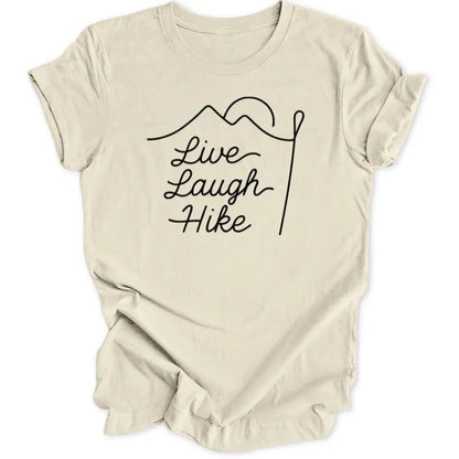 Live Laugh Hike Unisex T-Shirt - Wild Spirit