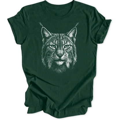 Luchs Portrait Unisex T-Shirt - Wild Spirit