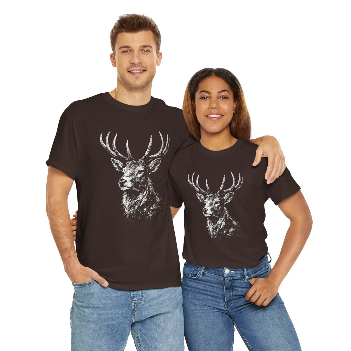Mächtiger Hirsch Unisex T-Shirt - Wild Spirit