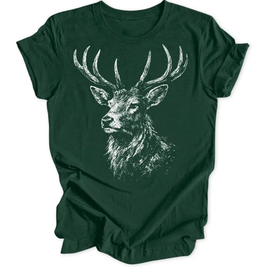 Mächtiger Hirsch Unisex T-Shirt - Wild Spirit