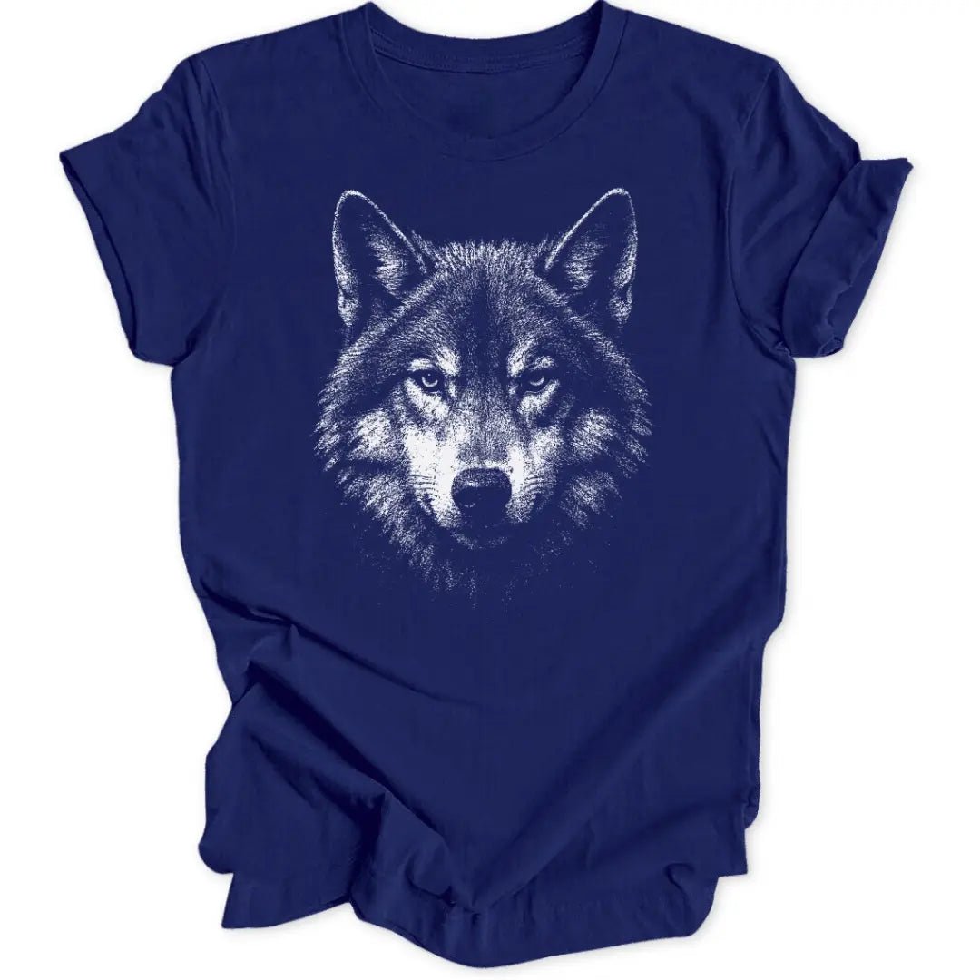 Mächtiger Wolf Unisex T-Shirt - Wild Spirit