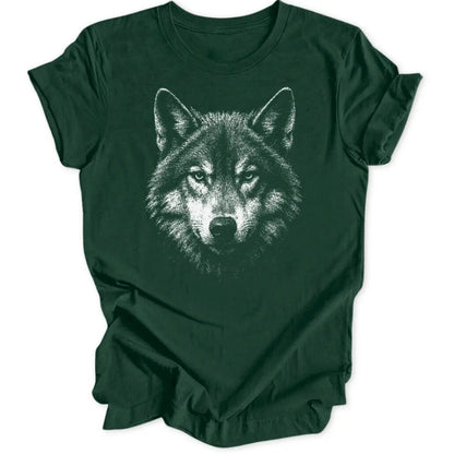 Mächtiger Wolf Unisex T-Shirt - Wild Spirit
