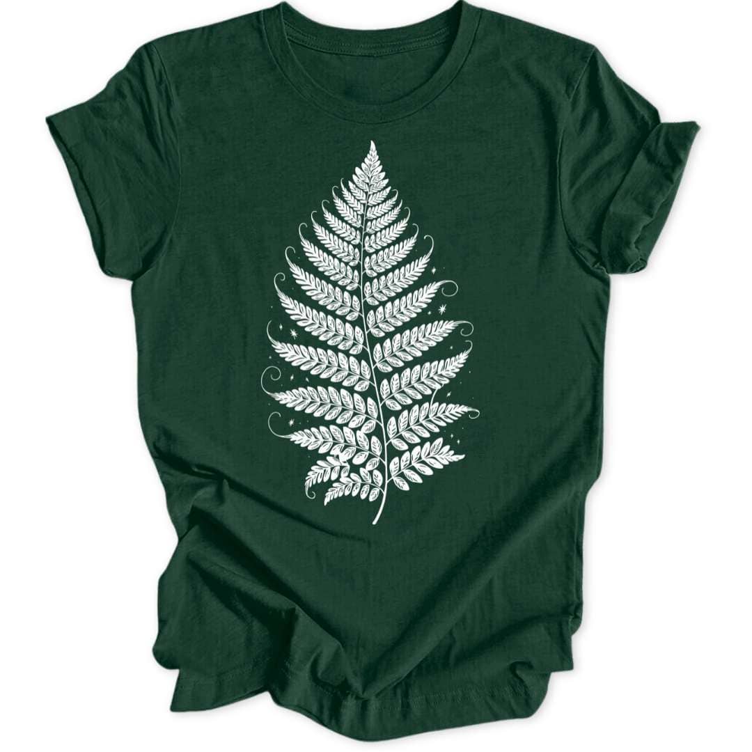 Magical Fern Unisex T-Shirt T-Shirt Waldgrün / S