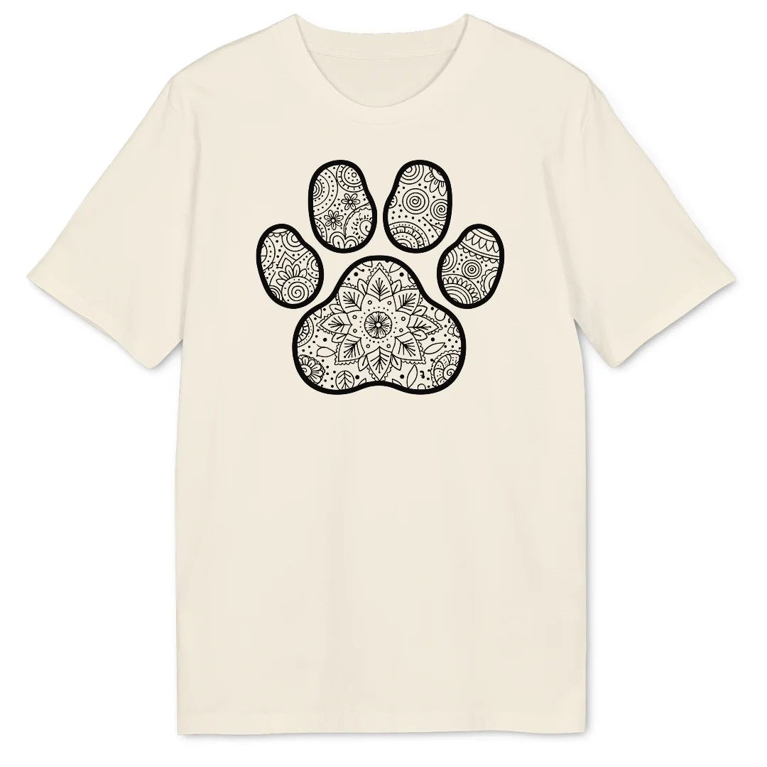 Mandala Paw Bio T-Shirt - Wild Spirit